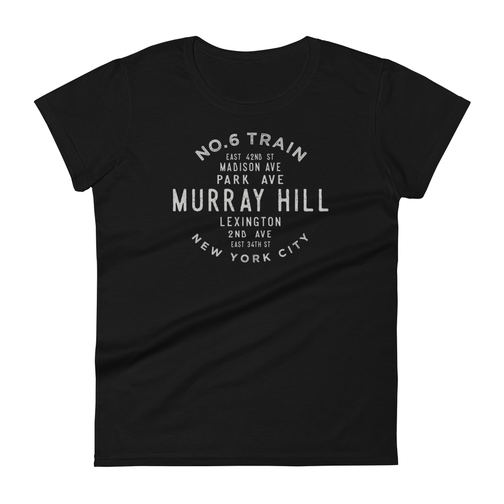 Murray Hill Manhattan NYC Women's Grid Tee