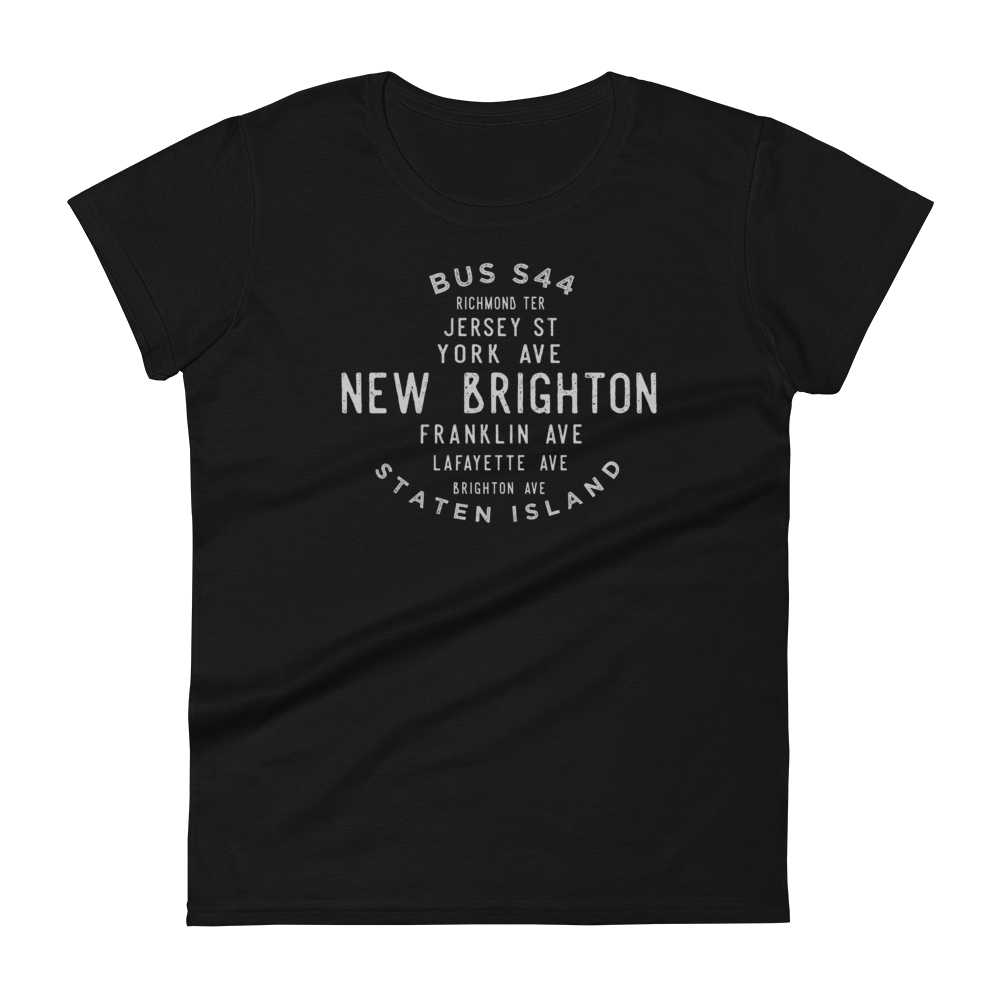 New Brighton NYC Women's Grid Tee