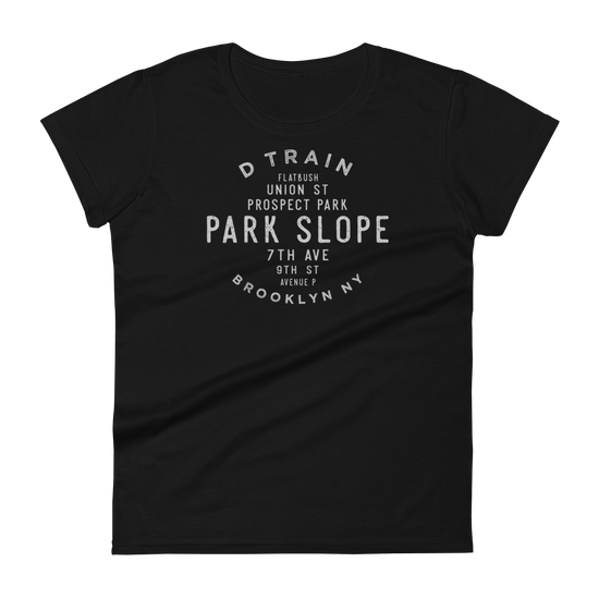 Park Slope Brooklyn NYC Women's Grid Tee