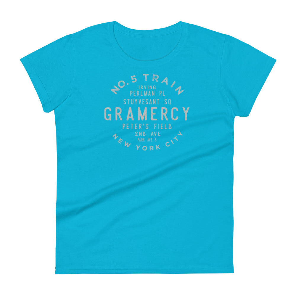 Gramercy Manhattan NYC Women's Grid Tee