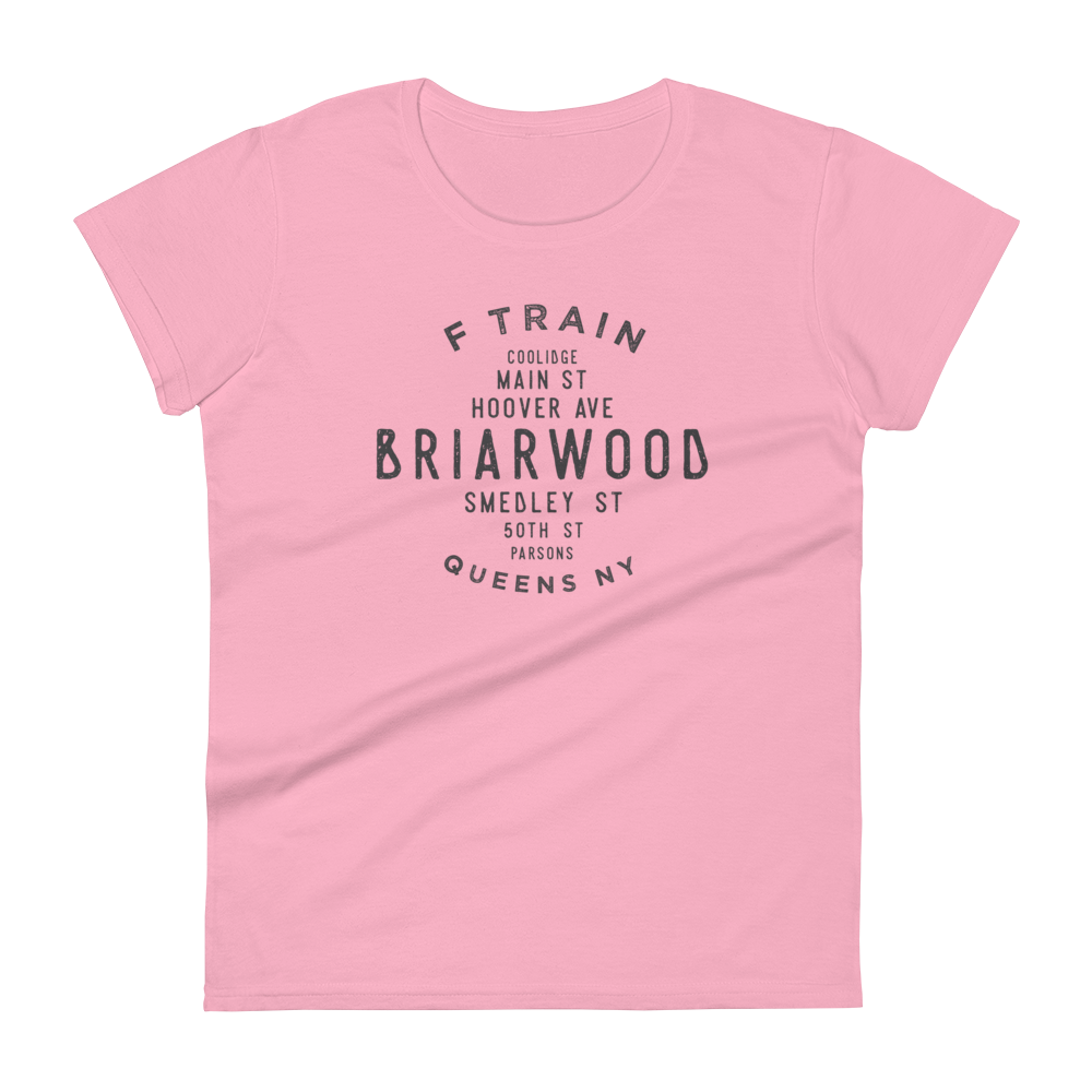 Briarwood Queens NYC Women's Grid Tee