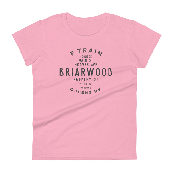 Briarwood Queens NYC Women's Grid Tee