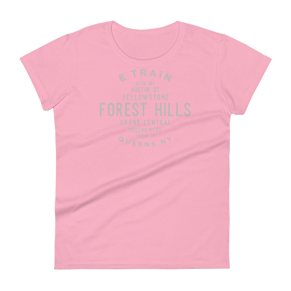 Forest Hills Queens NYC Women's Grid Tee