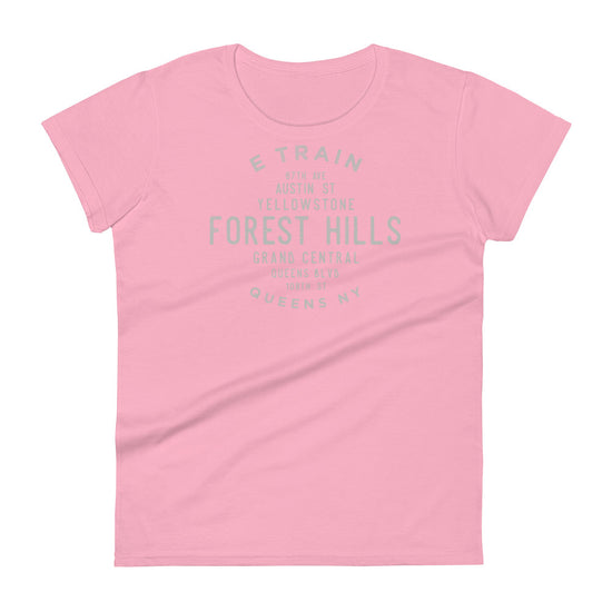 Forest Hills Queens NYC Women's Grid Tee