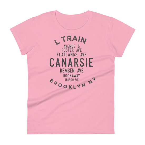 Canarsie Brooklyn NYC Women's Grid Tee