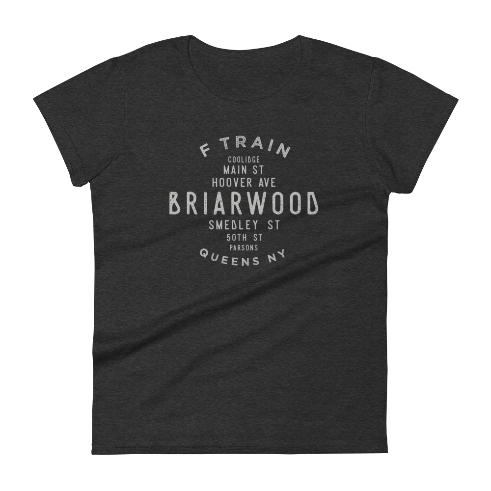 Briarwood Queens NYC Women's Grid Tee