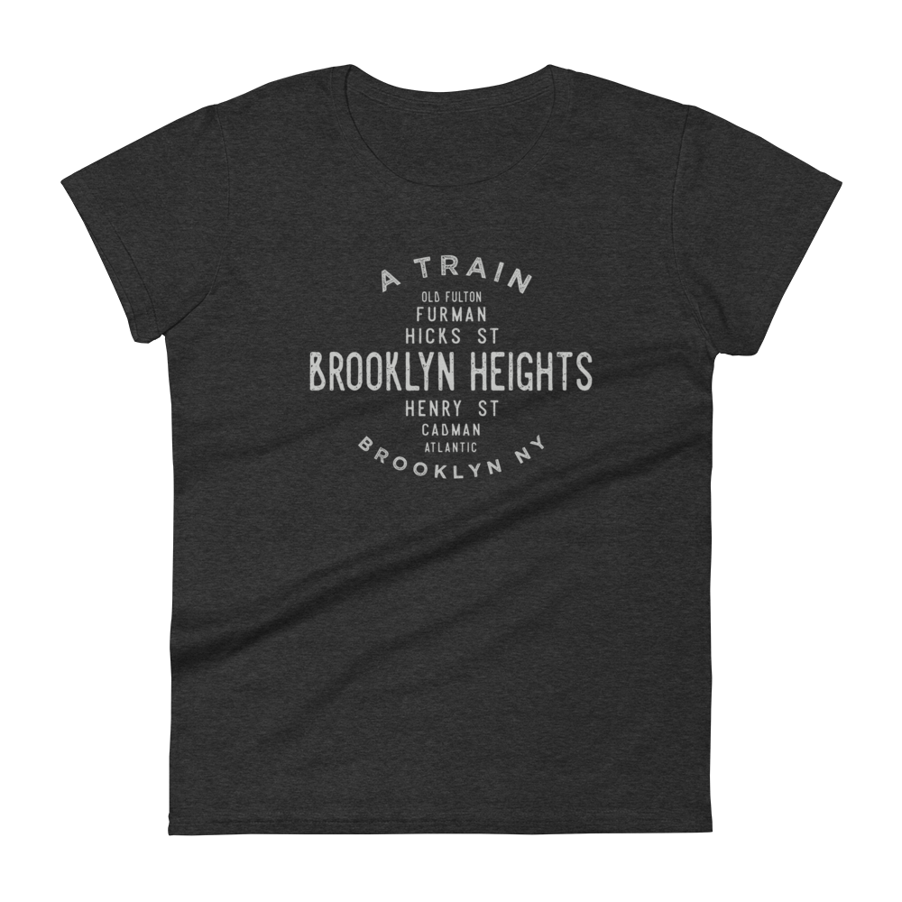 Brooklyn Heights Brooklyn NYC Women's Grid Tee