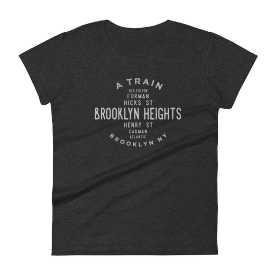 Brooklyn Heights Brooklyn NYC Women's Grid Tee