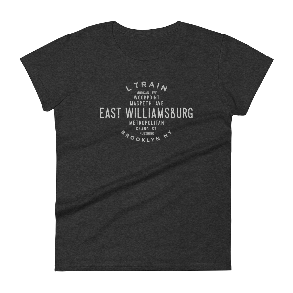 East Williamsburg Brooklyn NYC Women's Grid Tee