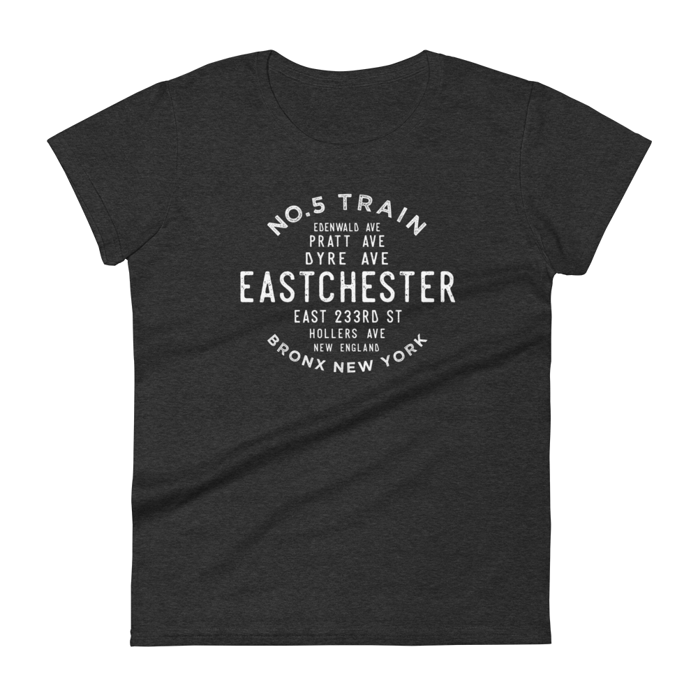 Eastchester Bronx NYC Women's Grid  Tee