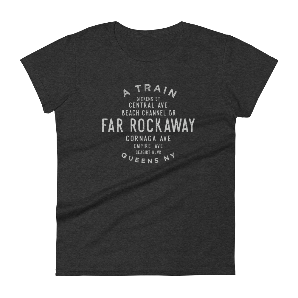 Far Rockaway Queens NYC Women's Grid Tee