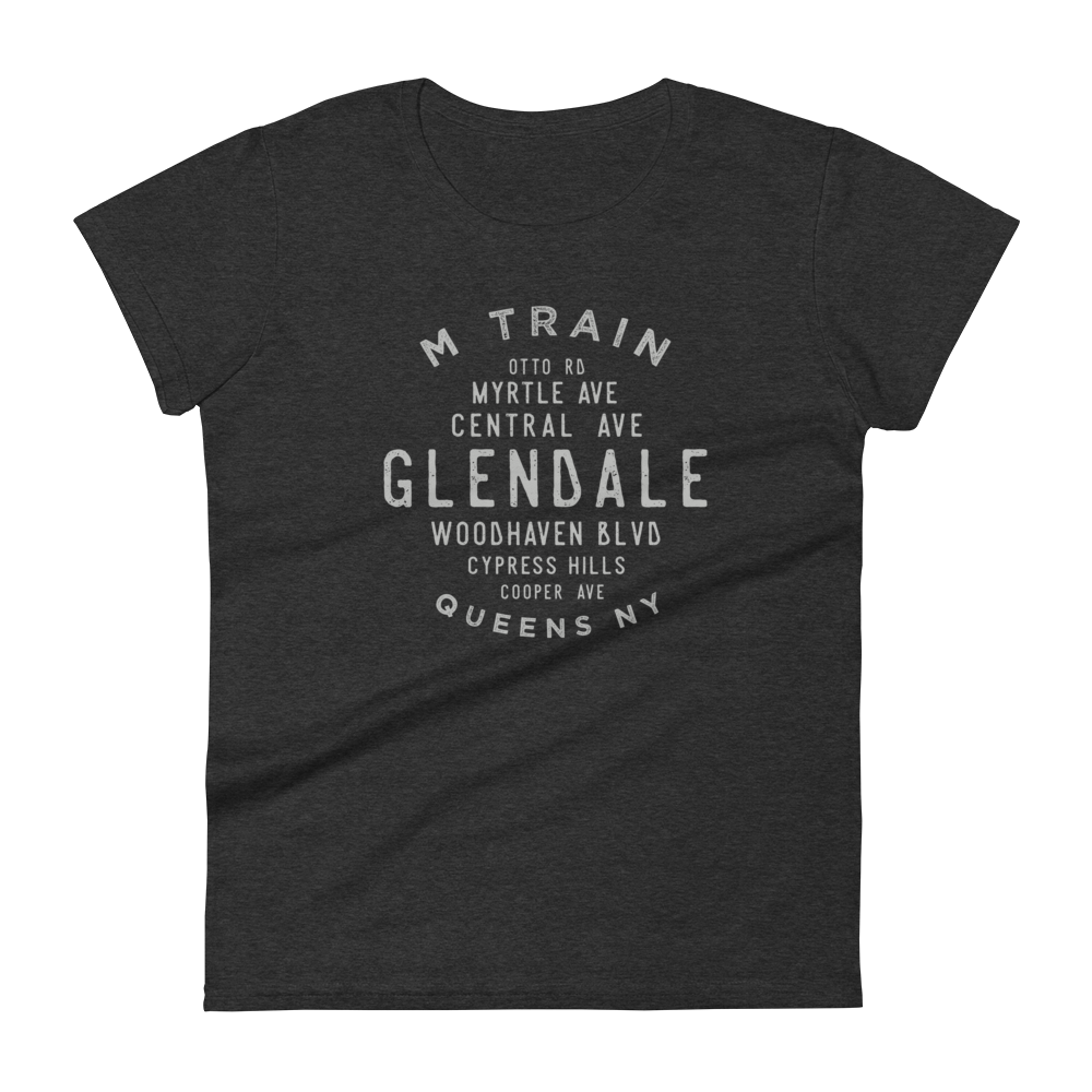 Glendale Queens NYC Women's Grid Tee