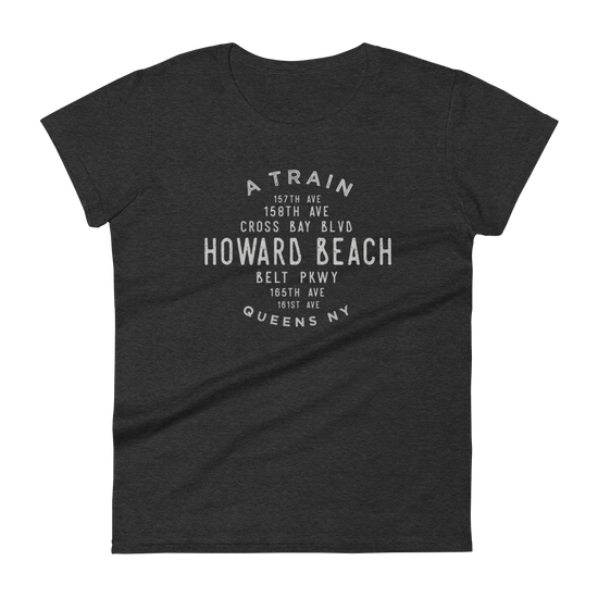 Howard Beach Queens NYC Women's Grid Tee