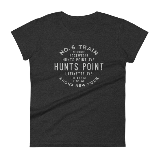 Hunts Point Bronx NYC Women's Grid Tee