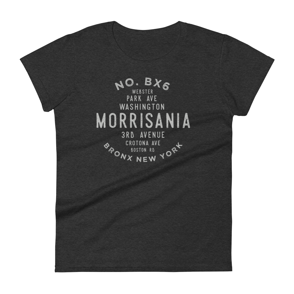 Morrisania Bronx NYC Women's Grid Tee