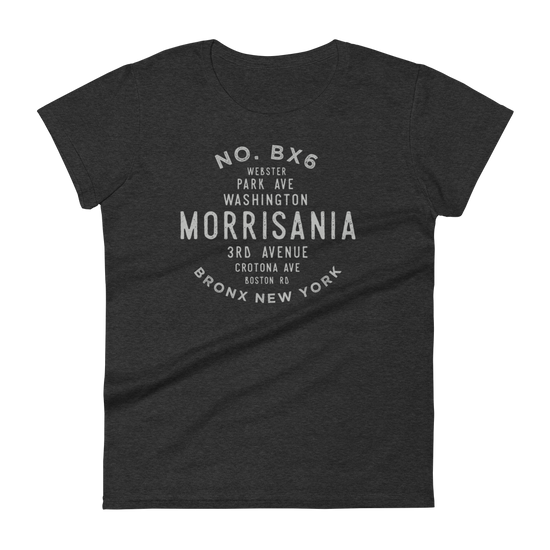 Morrisania Bronx NYC Women's Grid Tee