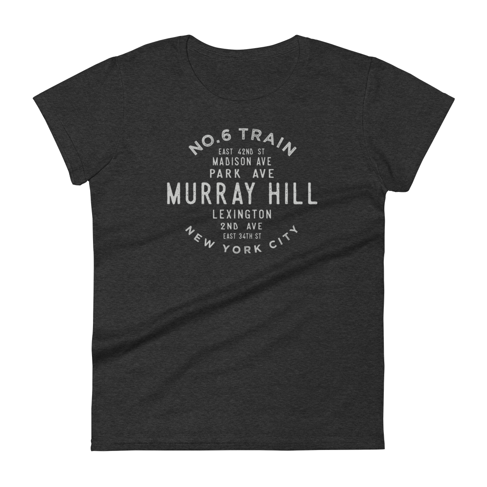 Murray Hill Manhattan NYC Women's Grid Tee