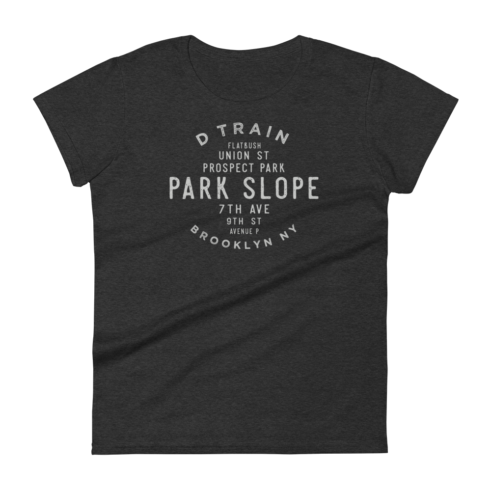 Park Slope Brooklyn NYC Women's Grid Tee