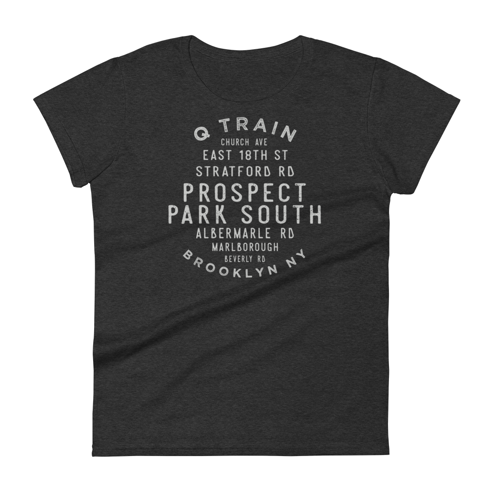 Prospect Park South Brooklyn NYC Women's Grid Tee