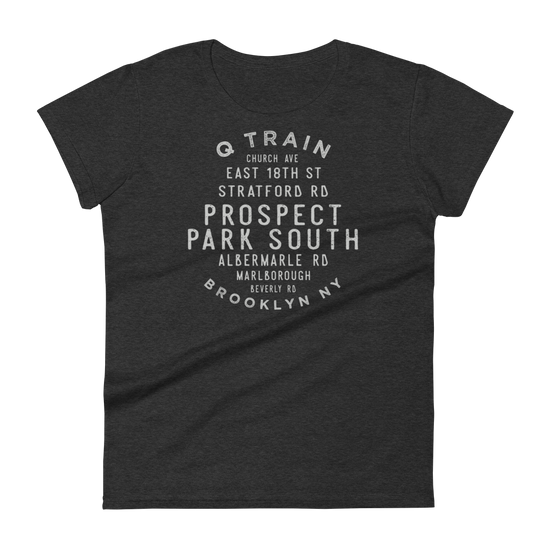 Prospect Park South Brooklyn NYC Women's Grid Tee