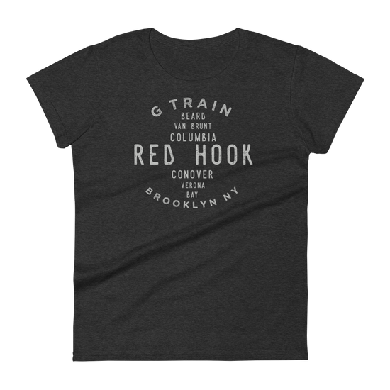 Red Hook Brooklyn NYC Women's Grid Tee