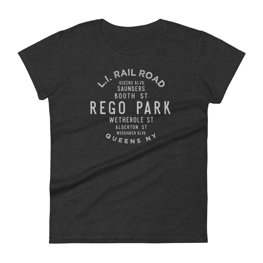 Rego Park Queens NYC Women's Grid Tee