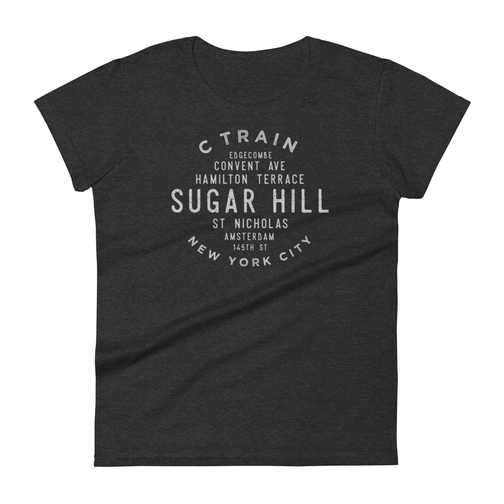 Sugar Hill Manhattan NYC Women's Grid Tee