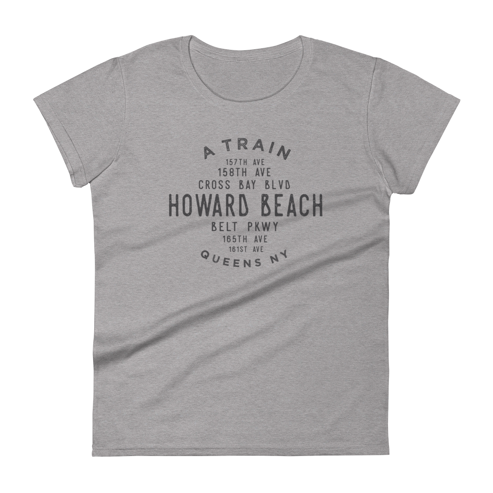 Howard Beach Queens NYC Women's Grid Tee