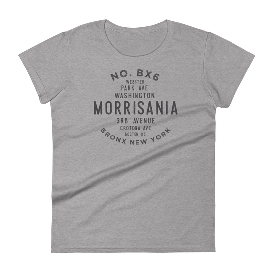 Morrisania Bronx NYC Women's Grid Tee