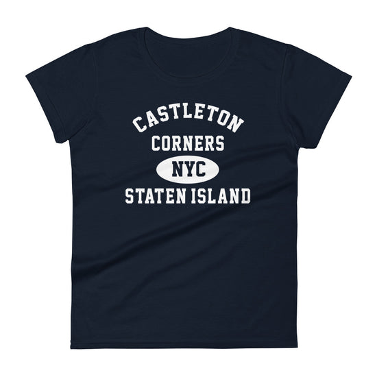 Castleton Corners Staten Island NYC Women's Tee