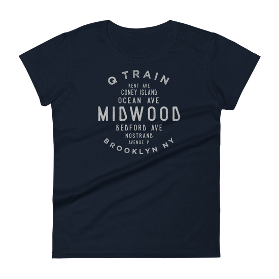 Midwood Brooklyn NYC Women's Grid Tee