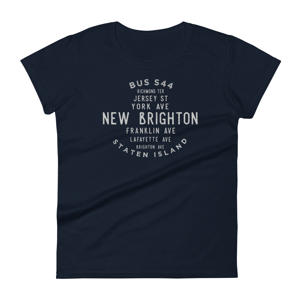 New Brighton NYC Women's Grid Tee