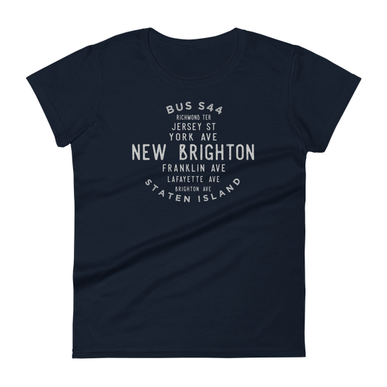 New Brighton NYC Women's Grid Tee