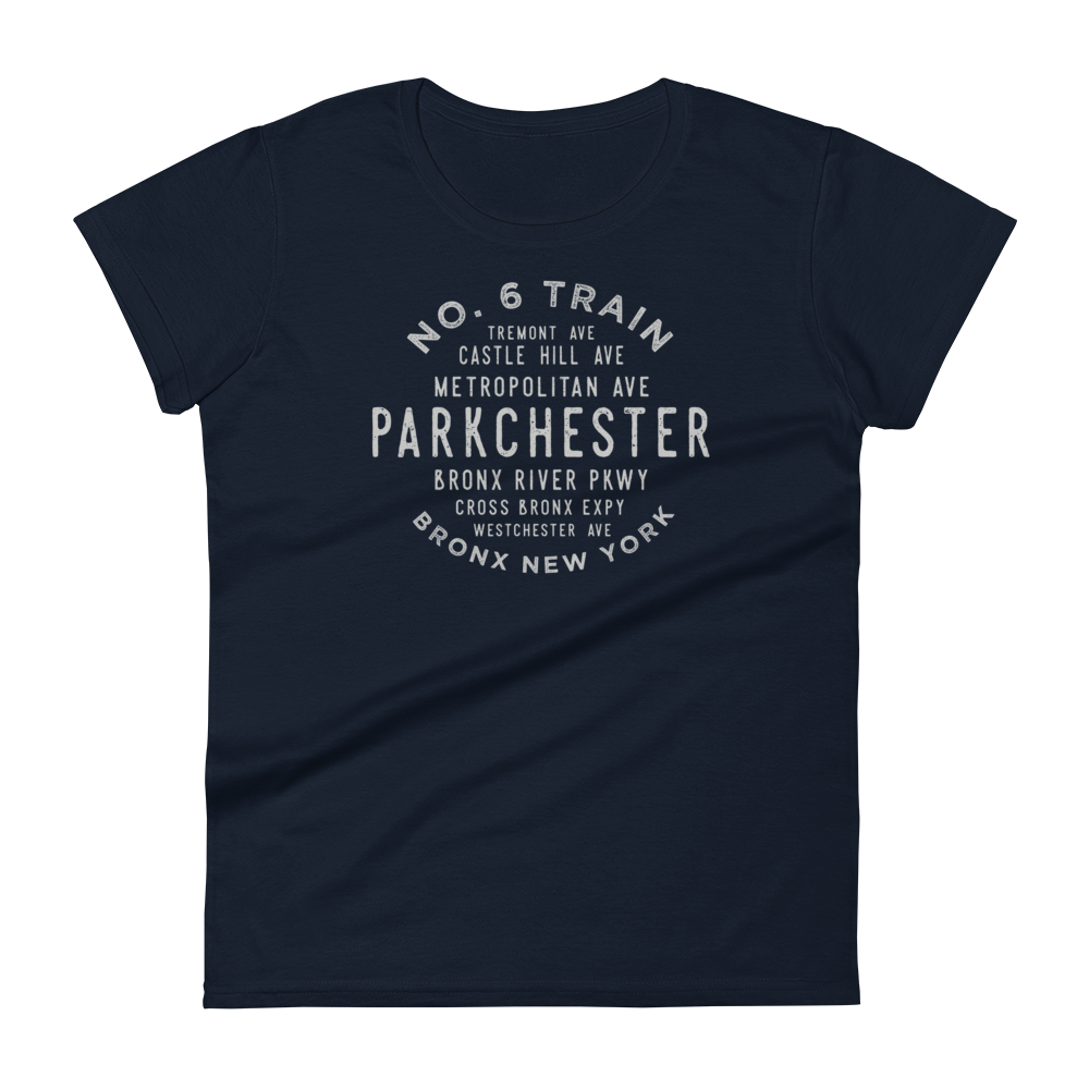 Parkchester  Bronx NYC Women's Grid Tee