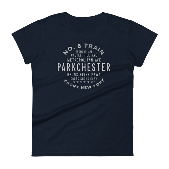 Parkchester  Bronx NYC Women's Grid Tee