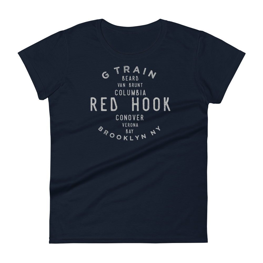 Red Hook Brooklyn NYC Women's Grid Tee