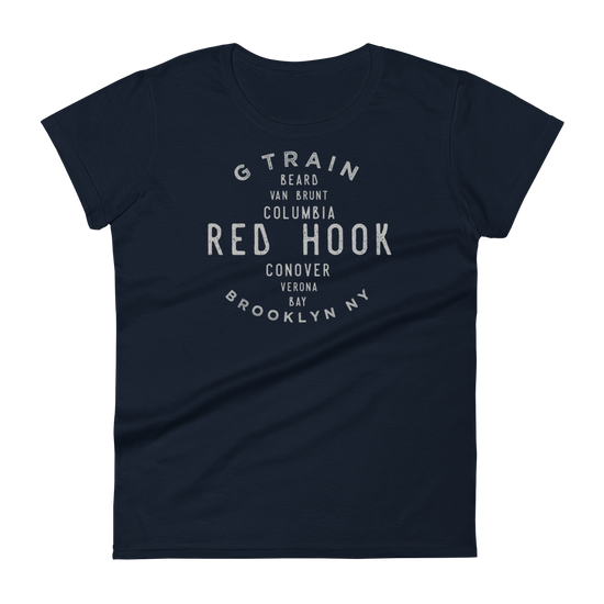 Red Hook Brooklyn NYC Women's Grid Tee