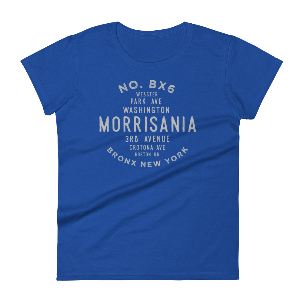 Morrisania Bronx NYC Women's Grid Tee