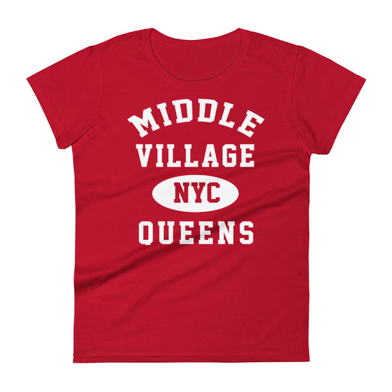 Middle Village Queens NYC Women's Tee