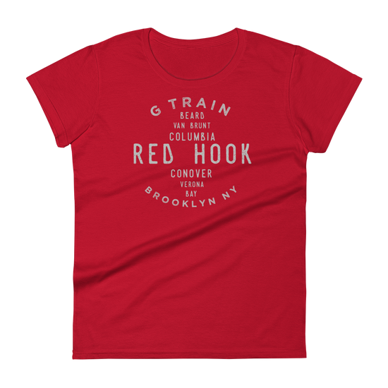 Red Hook Brooklyn NYC Women's Grid Tee