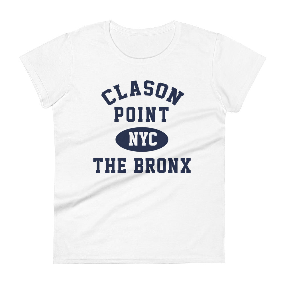 Clason Point Bronx NYC Women's Tee