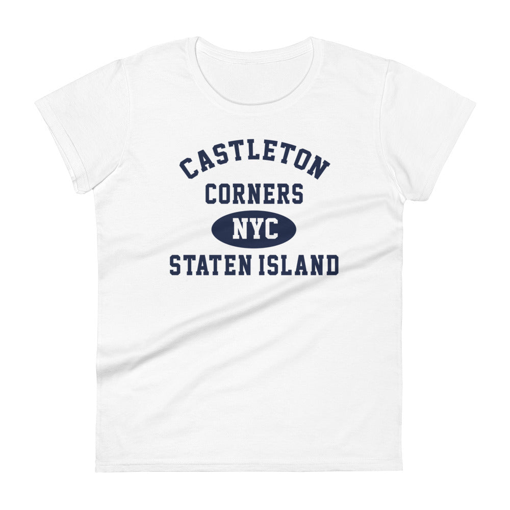 Castleton Corners Staten Island NYC Women's Tee