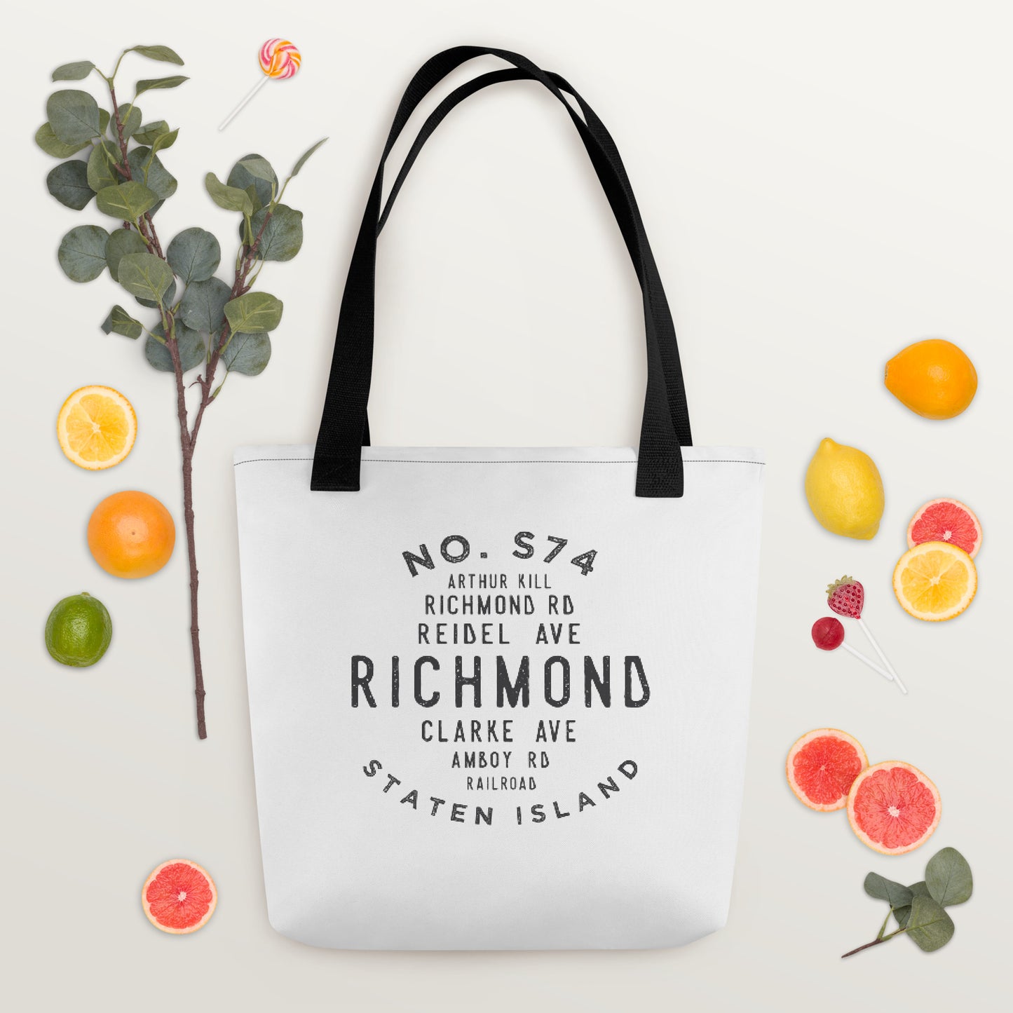 Load image into Gallery viewer, Richmond Staten Island NYC Tote Bag
