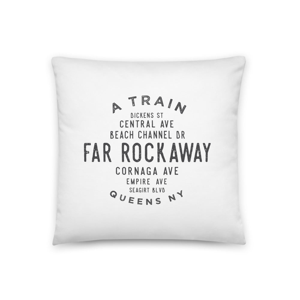 Far Rockaway Queens NYC Pillow