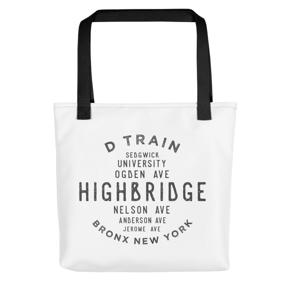 Highbridge Bronx NYC Tote Bag