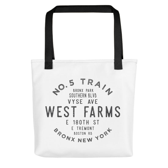 West Farms Bronx NYC Tote Bag