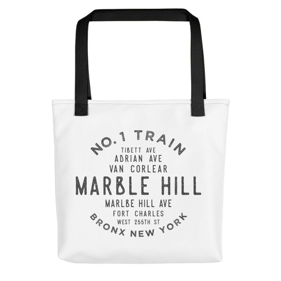Marble Hill Bronx NYC Tote Bag