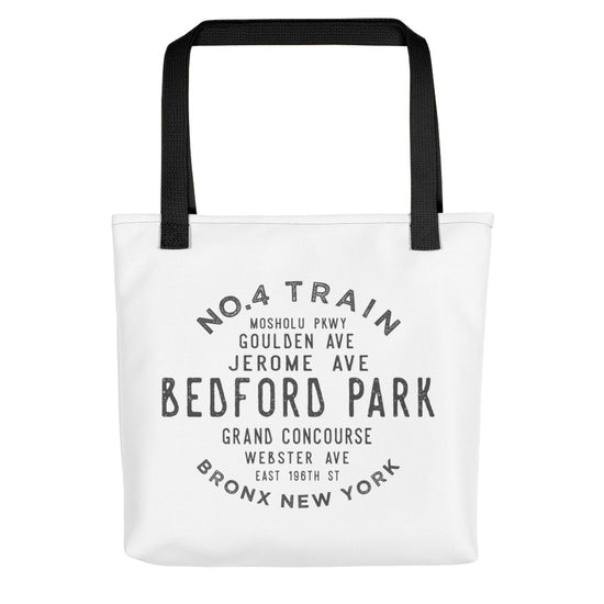 Load image into Gallery viewer, Bedford Park Bronx NYC Tote Bag
