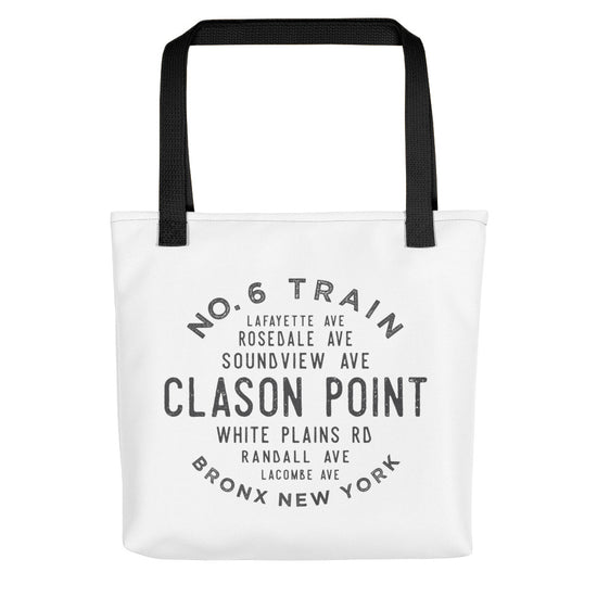 Clason Point Bronx NYC Tote Bag