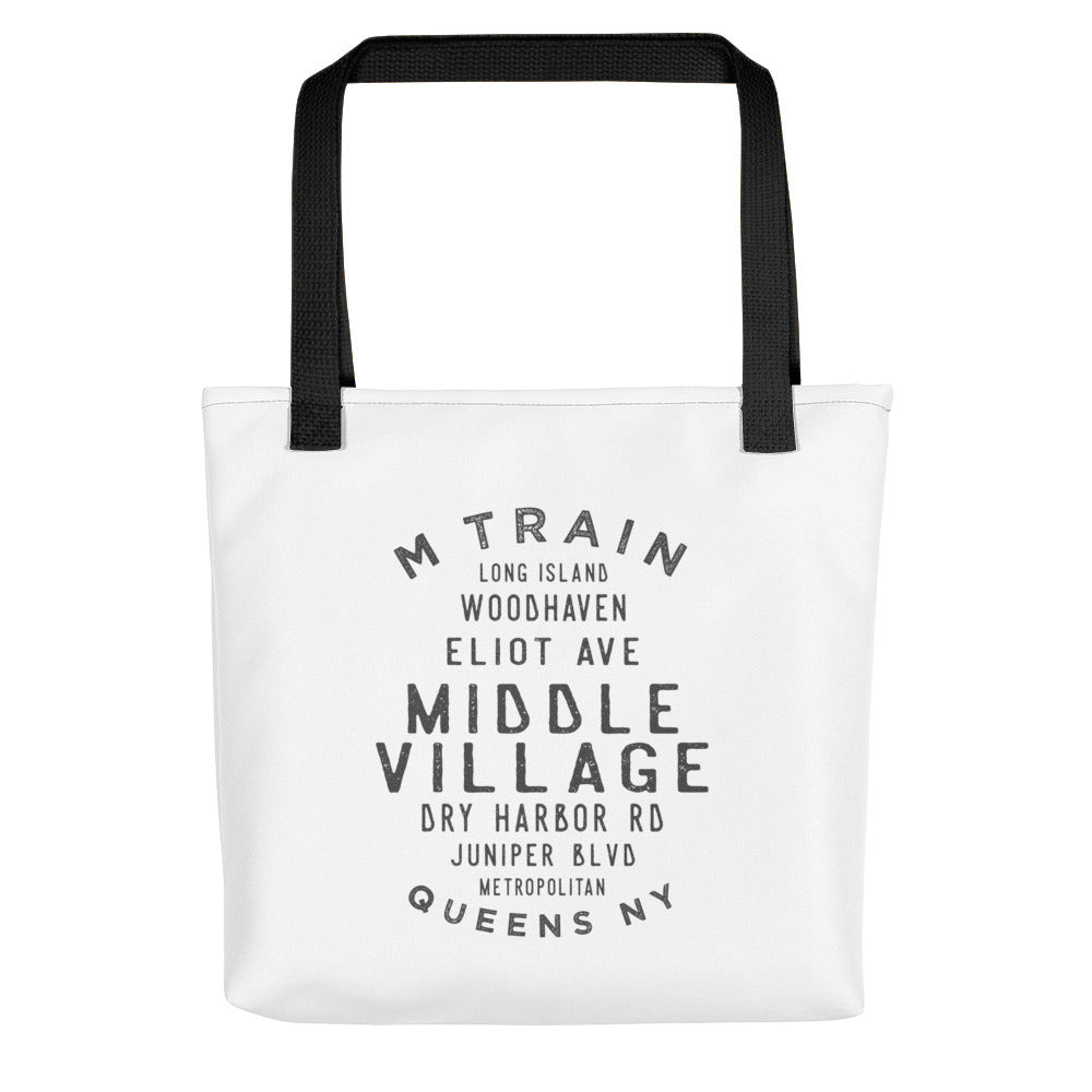 Middle Village Queens NYC Tote Bag